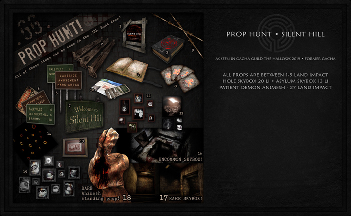 ::Static:: Prop Hunt ~ Silent Hill {Wall Eyes}