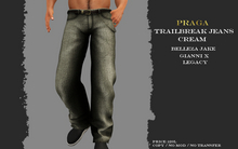 Praga Trailbreak Jeans - Cream