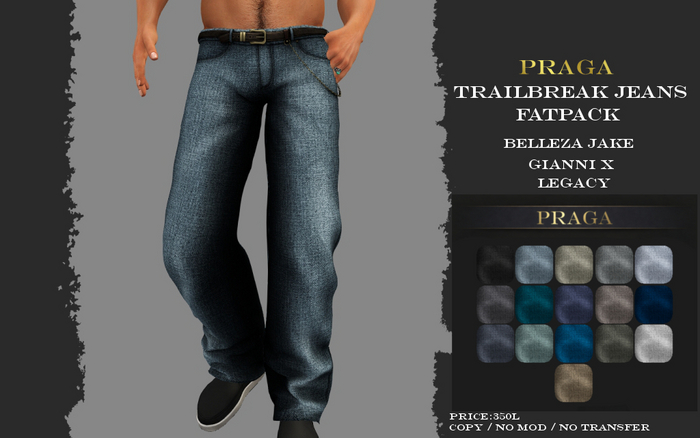 Praga Trailbreak Jeans - FATPACK