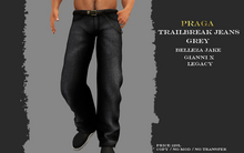 Praga Trailbreak Jeans - Grey