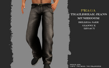 Praga Trailbreak Jeans - Mushroom