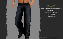 Praga Trailbreak Jeans - Ocean