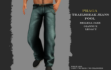 Praga Trailbreak Jeans - Pool