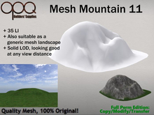 35 LI Full Perm Big Walkable Mountain - OPQ Mesh Mountain 11
