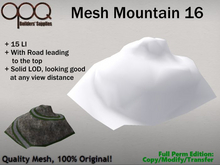 15 LI Full Perm Big Walkable Mountain with Road - OPQ Mesh Mountain 16