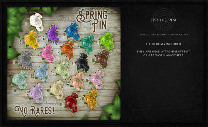 ::Static:: Spring Pin MEGAPACK