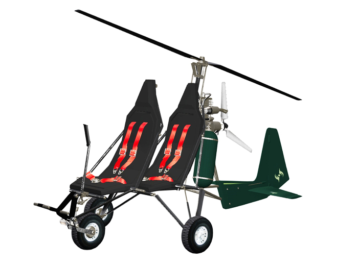 AUTOGYRO  DOUBLE MK2 DEMO