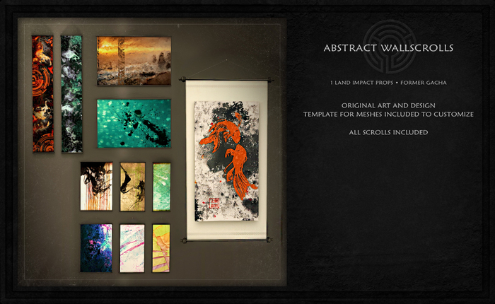 ::Static:: Abstract Wallscrolls MEGAPACK