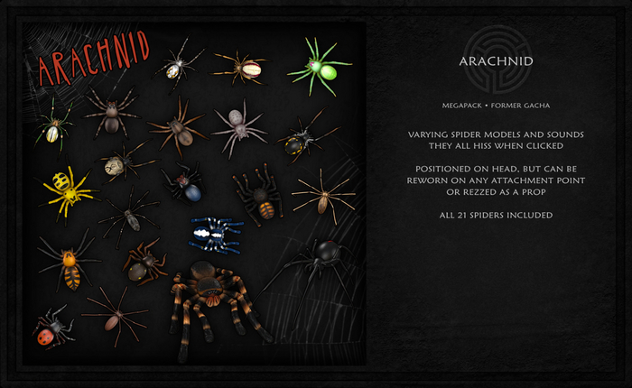 ::Static:: Arachnid MEGAPACK