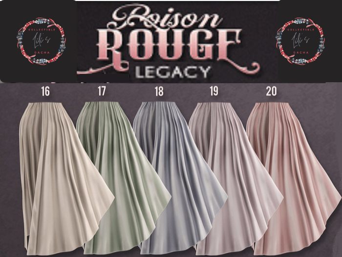 POISON ROUGE - Mitsune skirt - FATPACK - LEGACY -