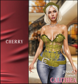 CALITHEA . Jessica . Corset . Cherry