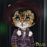 *DLUXE* DINKIE'S LEONIE HEADPHONES AROUND NECK* white