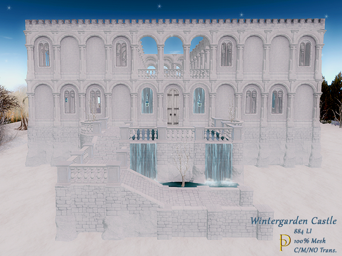 Castle ~ Wintergarden Mesh