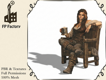 Tavern Pirate Woman Full Perm