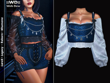 ::WD:: Top Starla PBR - Rose (Blue)