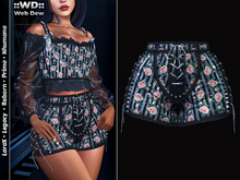 ::WD:: Shorts Starla PBR - Striped (Flower)