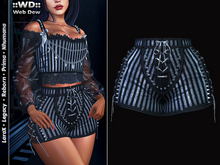 ::WD:: Shorts Starla PBR - Striped (White)