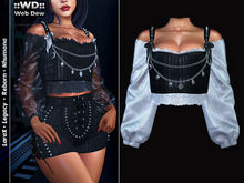 ::WD:: Top Starla PBR - Striped (Black)