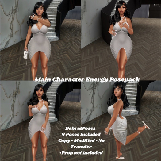 D.B.P - Main Character Energy Posepack
