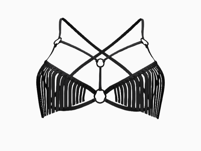 -LD- Xina Top BLACK