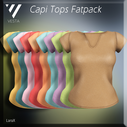 VESTA - Capi Tops Fatpack