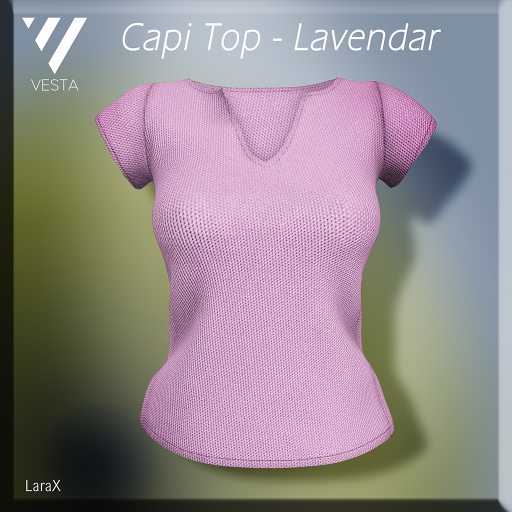 VESTA - Capi Top - Lavendar
