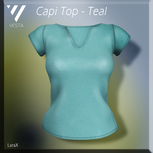 VESTA - Capi Top - Teal