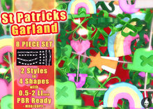 Action St Patricks Garland Set / PBR / Low PRIM