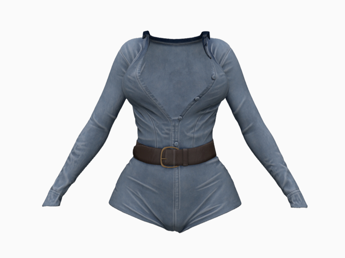 -LD- Maya Bodysuit WASH BLUE