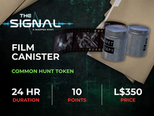 MadPea The Signal Hunt Token: Film Canister