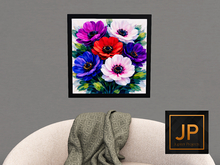[JP] BLACK FRAME with Anemones