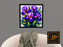 [JP] BLACK FRAME with Irises