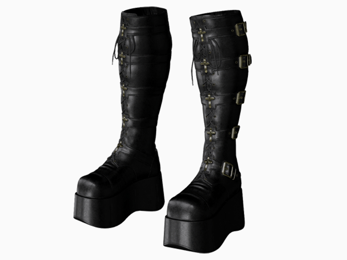 *LD* Teca Boots BLACK