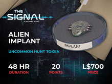 MadPea The Signal Hunt Token: Alien Implant