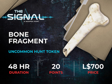 MadPea The Signal Hunt Token: Bone Fragment
