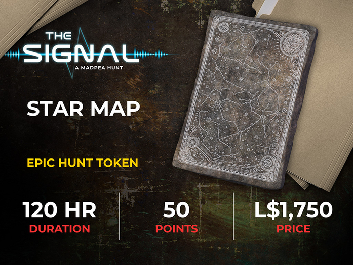MadPea The Signal Hunt Token: Star Map