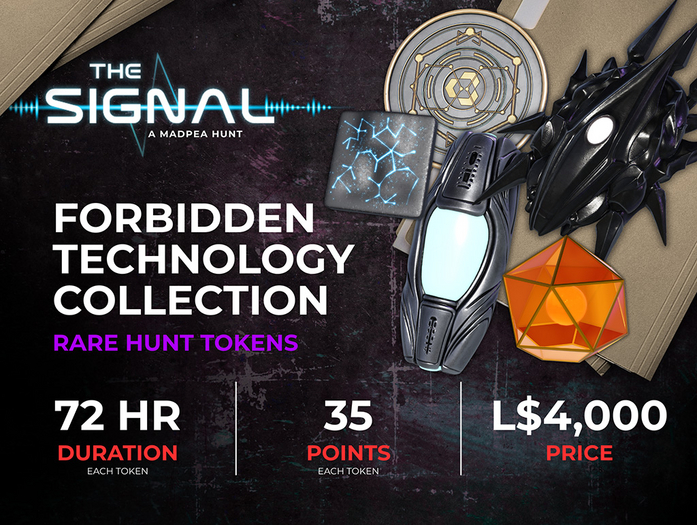 MadPea The Signal Hunt Token Bundle: Forbidden Technology