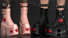 : CULT : Cherryheart Boots Fatpack