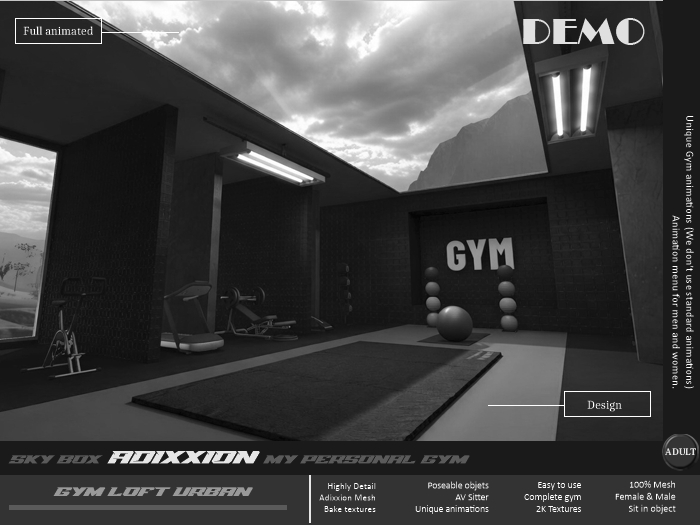 Gym Urban Loft / DEMO