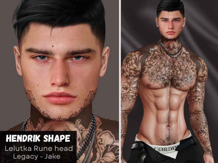 -[Stanley] Hendrik Shape - Lelutka Rune