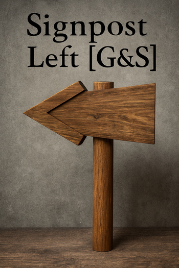 signpost left g&S 