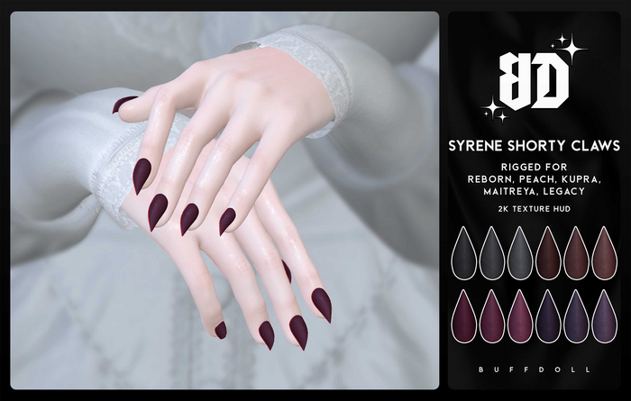 [BuffDoll] - Syrene Shorty Claws