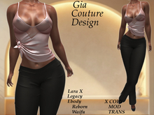 "GCD" Genie Knotted Top Coral
