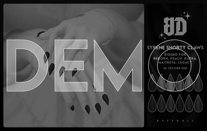 [BuffDoll] - Syrene Shorty Claws [DEMO]