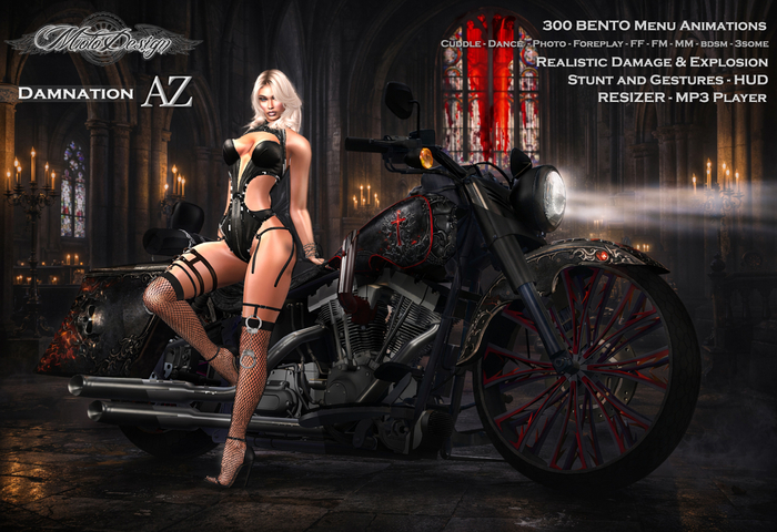 Motorcycle - MotoDesign - Damnation - AZ
