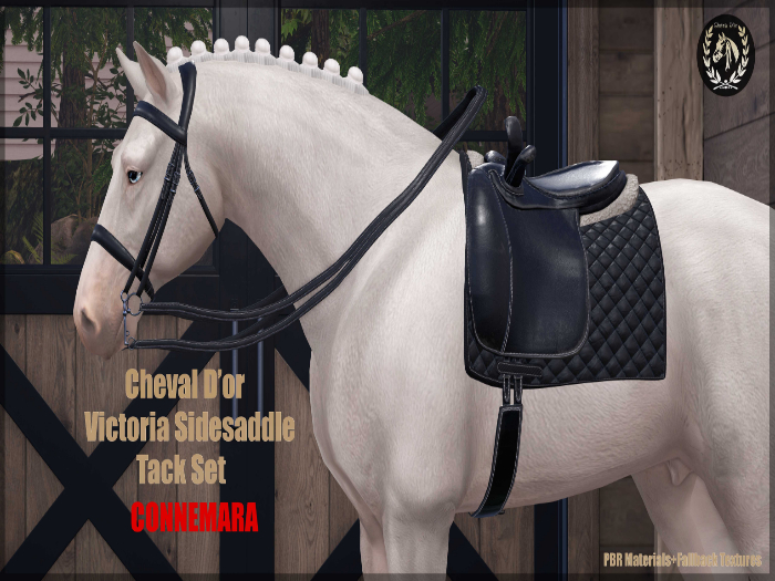 Cheval D'or / Teeglepet Conne / Victoria SideSaddle Set.[HUD]