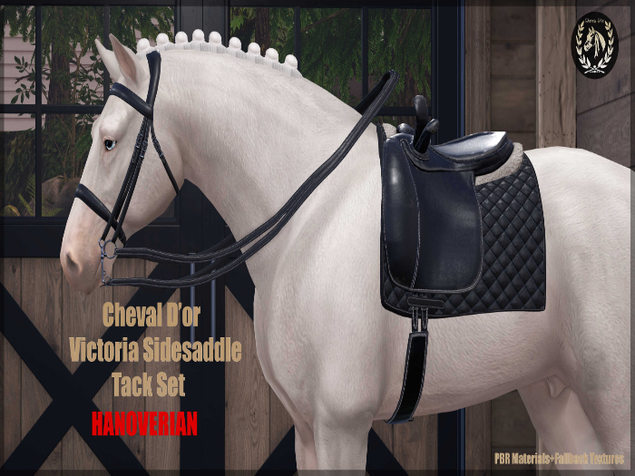 Cheval D'or / Teeglepet Hano / Victoria SideSaddle Set.[HUD]
