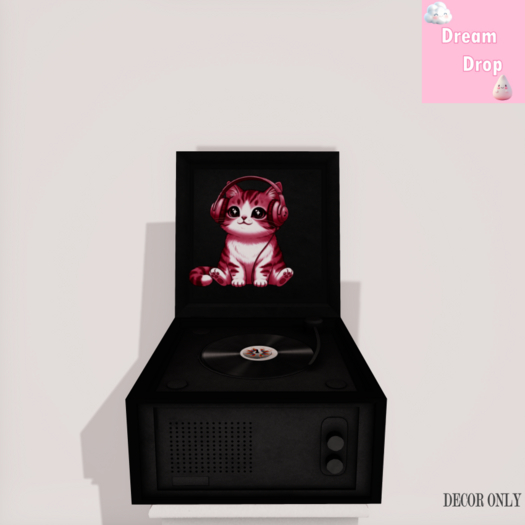 Record Player- Black (Rezz)