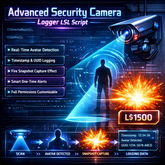 Advanced Security Camera Logger LSL Script with Fire Snapshot Effect – Full Permissions Surveillance System for Second L