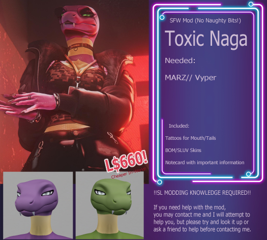 KC~ Toxic Naga Mod